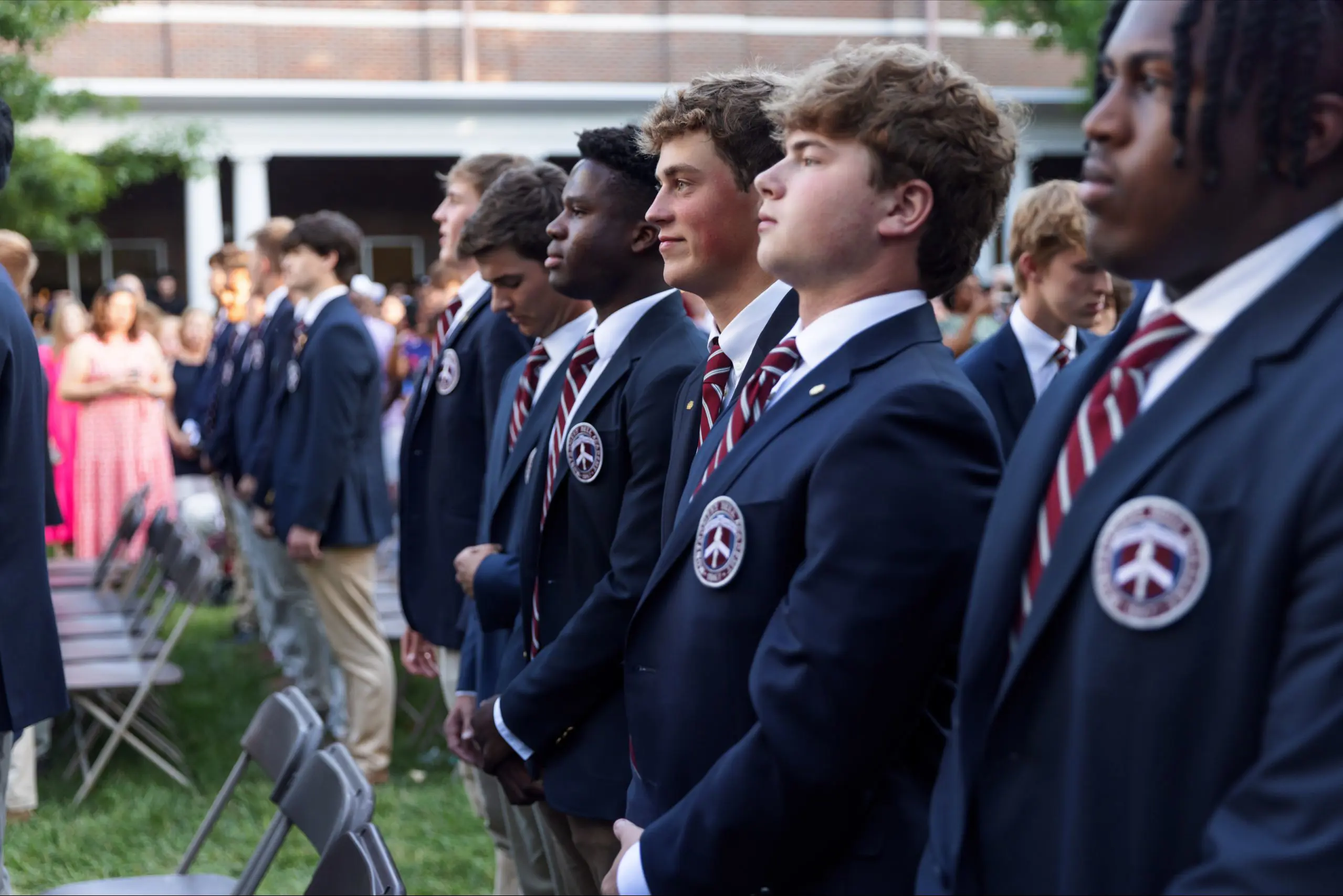 Students stood up at event