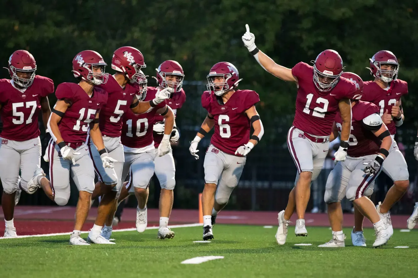 Football team ready for game