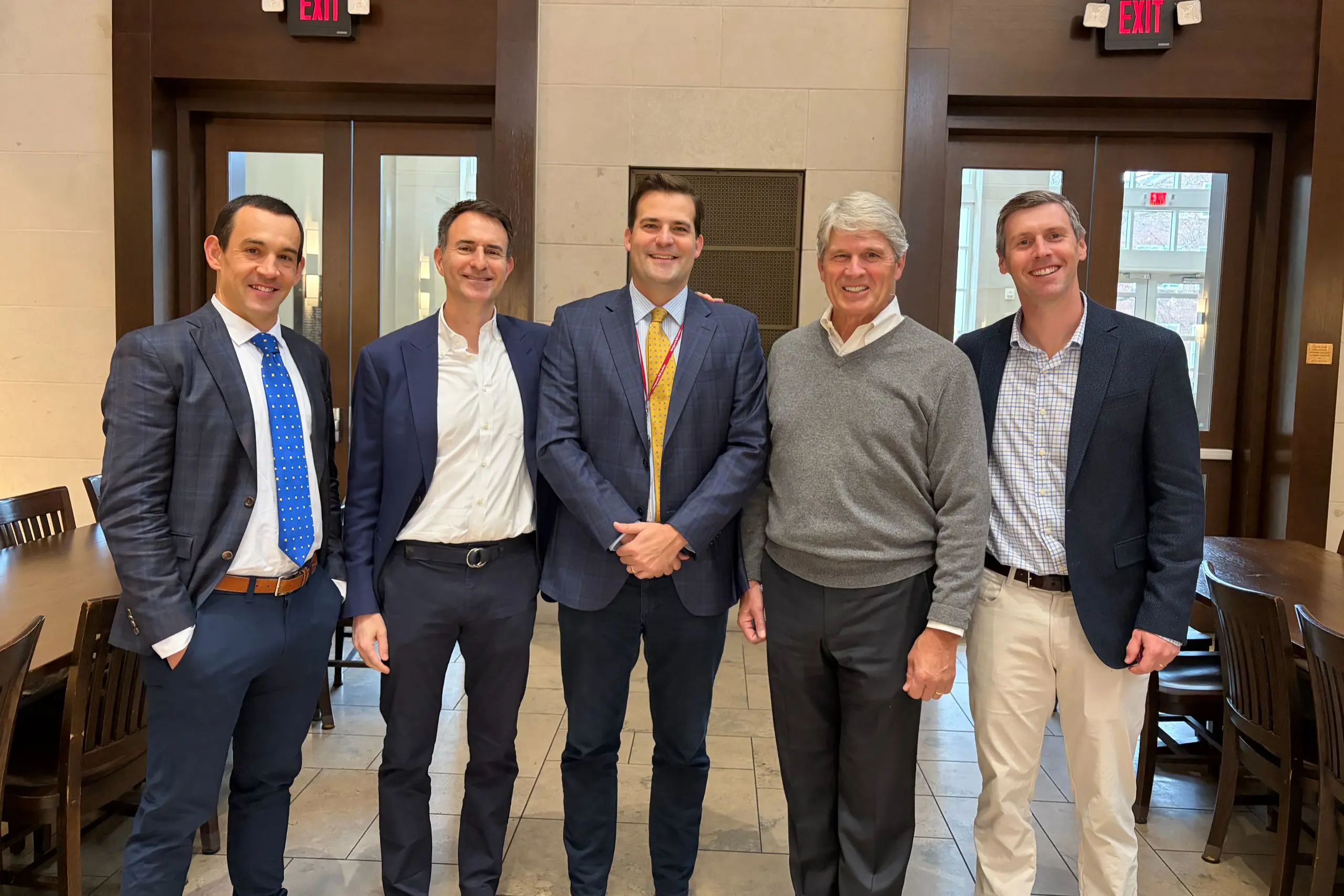 Alumni stood together